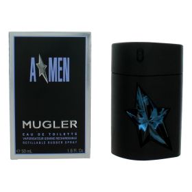 Angel by Thierry Mugler,  (A*men) 1.6 oz Eau De Toilette Refillable Rubber Spray for Men