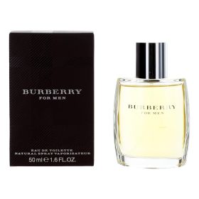 Burberry by Burberry, 1.6 oz Eau De Toilette Spray for Men