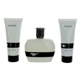 Mustang White by Mustang, 3 Piece Gift Set for Men