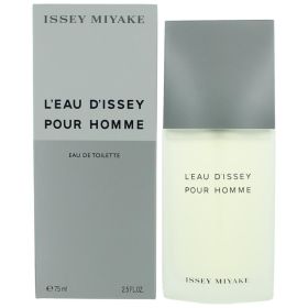 L'eau D'Issey Pour Homme by Issey Miyake, 2.5 oz Eau De Toilette Spray for Men