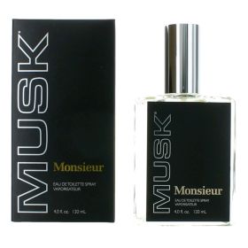 Monsieur Musk by Dana, 4 oz Eau de Toilette Spray for Men