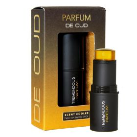 Parfum De Oud by Tremendous Parfums, .24 oz Scent Cooler Twist On Swivel Stick for Unisex