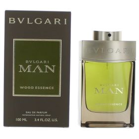 Bvlgari Man Wood Essence by Bvlgari, 3.4 oz Eau De Parfum Spray for Men