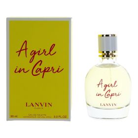 A Girl in Capri by Lanvin, 3 oz Eau de Toilette Spray for Women