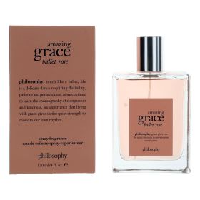 Amazing Grace Ballet Rose by Philosophy, 4 oz Eau de Toilette Spray for Women