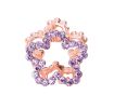 2 Pcs Rhinestone Hair Claw Clips Small Jaw Clips Bling Hair Clamp, Flower-4