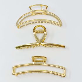 Gold Mine Hair Claw Set Of 3