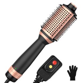 2 in 1 Blow Dryer Brush Hair Straightener Brush in One Hair Blowdryers Brush for Hair 1000W Hair Dryer Brush and Smooth Heated Comb Hair Straightener