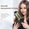 Hot Hair Blow Dryer Brush One Step Hot Air Stylers and Volumizer 2 In 1 Styling Tool Electric Hair Dryer with Hot Brush Travel Friendly Heated Hairbru