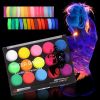 15 Color Brush Body Painting Makeup Face Body Paint Kit Special Effect Neon Luminous