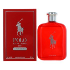 Polo Red by Ralph Lauren, 4.2 oz Eau De Parfum Spray for Men