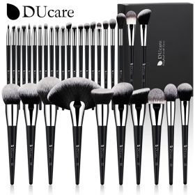 DUcare Professional Makeup Brush Set 10-32Pc Brushes Makeup Kit Synthetic Hair Foundation Power Eyeshadows Blending Beauty Tools (Handle Color: DU-U3204 - (32Pcs))