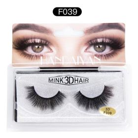 MINK 3D HAIR false eyelash (Specification: F48)