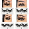 25 MM Mink False Eyelashes Wholesale Items For Business Natural Fluffy Mink Lashes Box Package Bulk Lash Extension Supplies